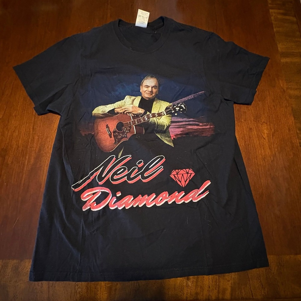 2012 Neil Diamond "I'm A Believer" World Tour T-Shirt Stedman Comfort Medium